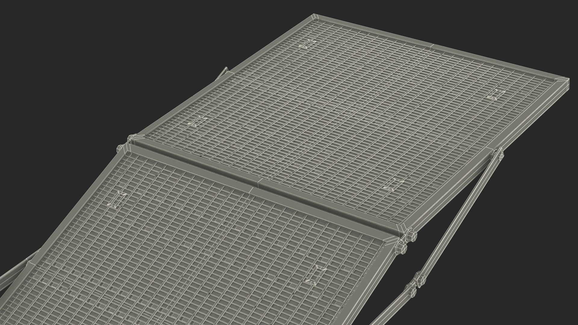 3D GPS Satellite Block IIF model