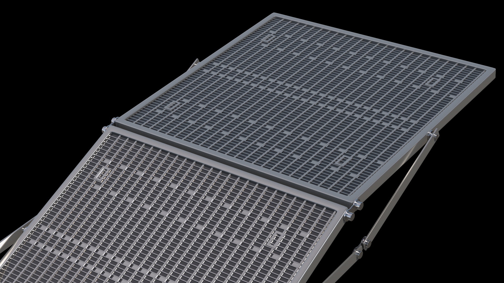 3D GPS Satellite Block IIF model