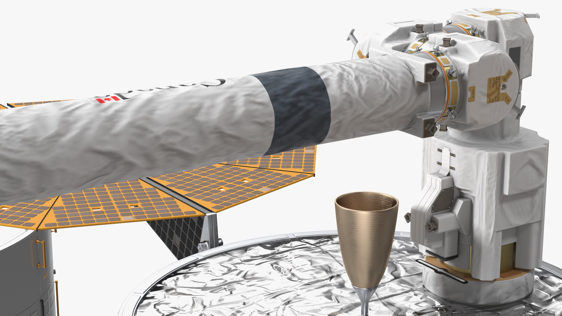 3D model International Space Station Modules