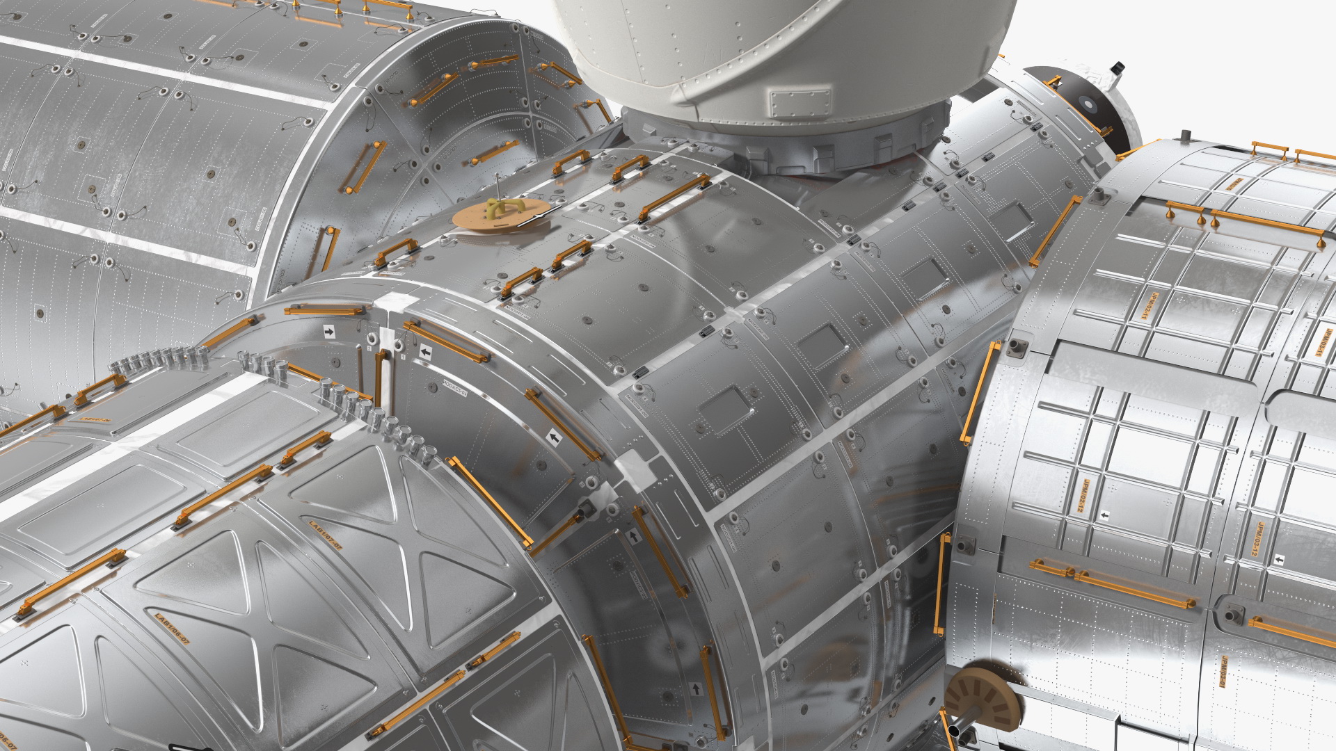 3D model International Space Station Modules