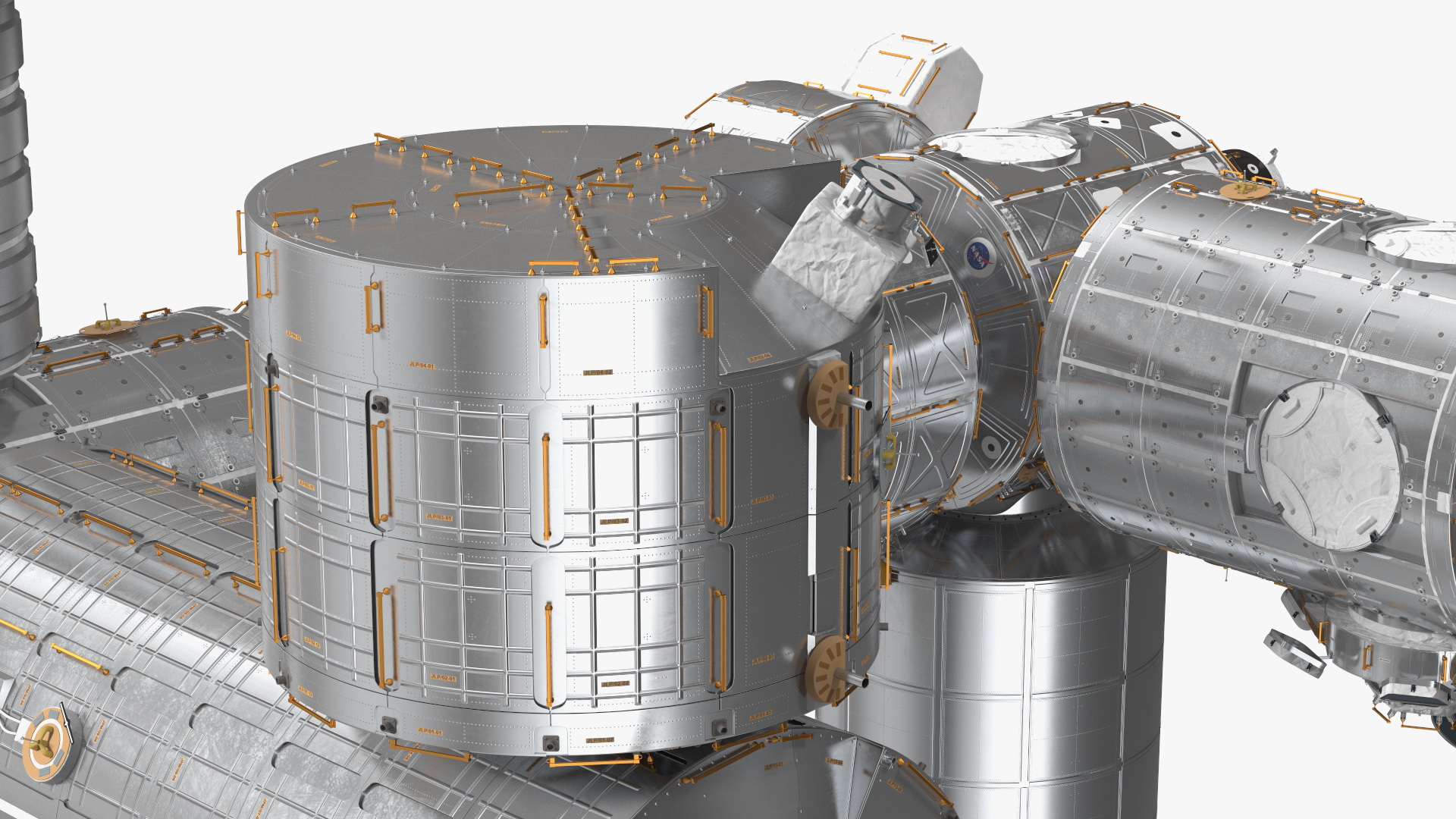 3D model International Space Station Modules