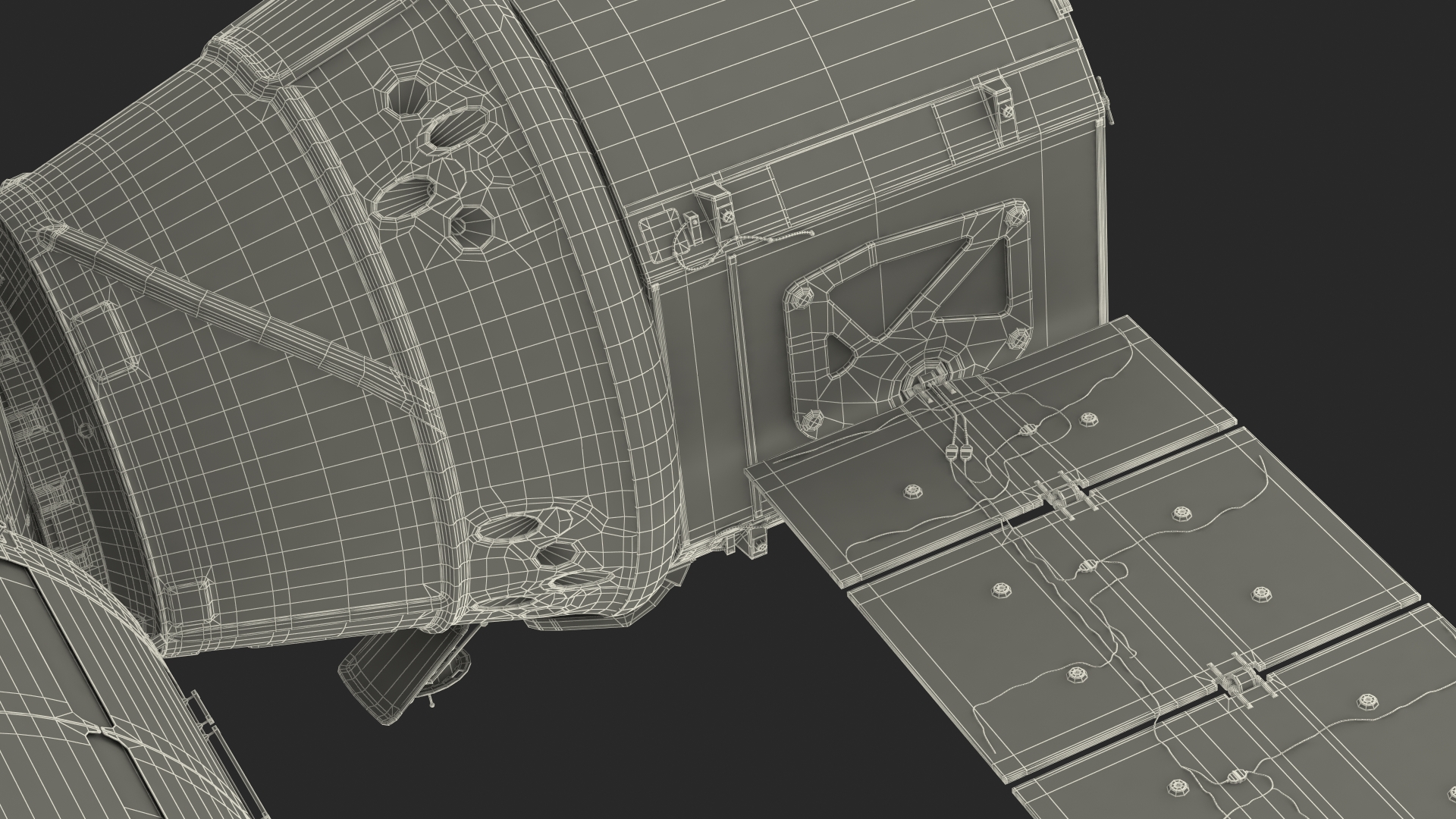 3D model International Space Station Modules