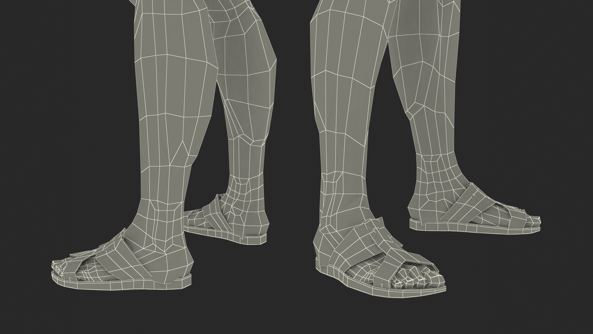 Man in Swimwear Rigged 3D