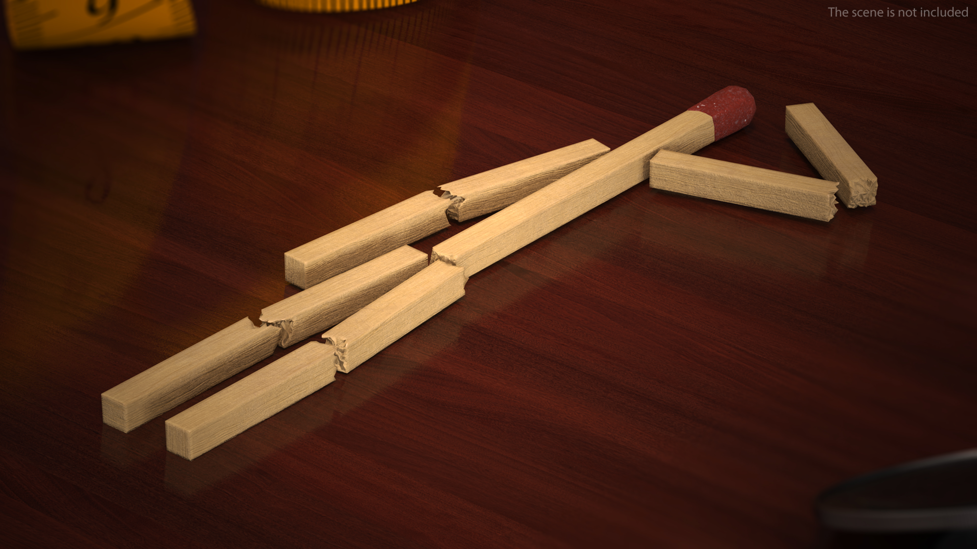3D model Matchstick Man Rigged for Maya