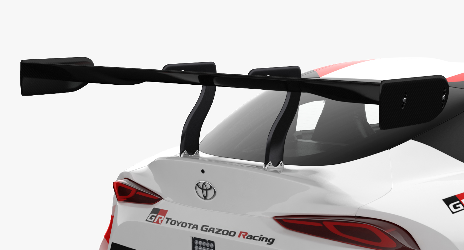 Toyota Supra GR Racing Concept Rigged 3D