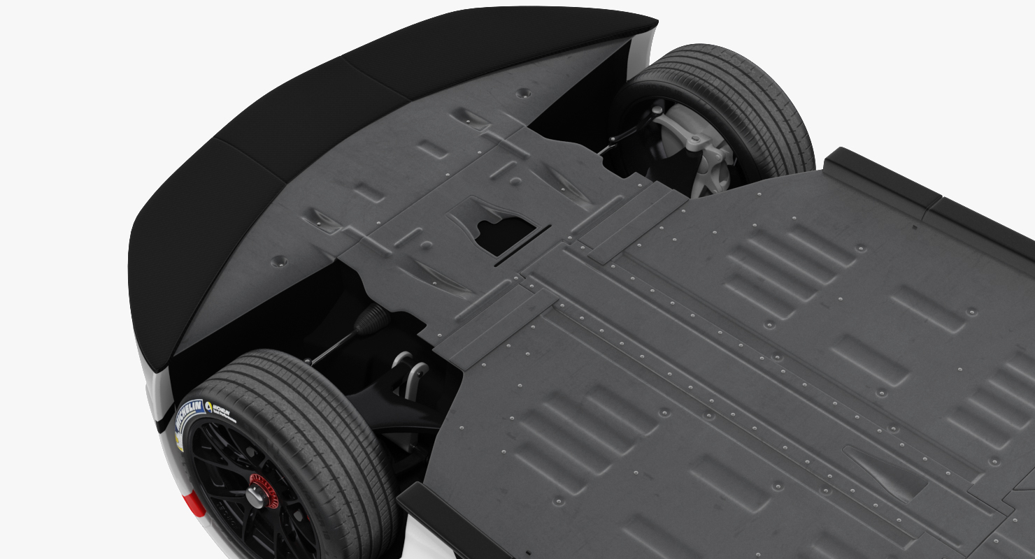Toyota Supra GR Racing Concept Rigged 3D