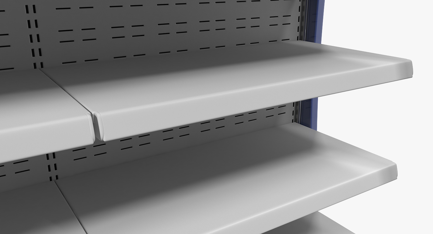 Wall Site Multideck Refrigerator 3D