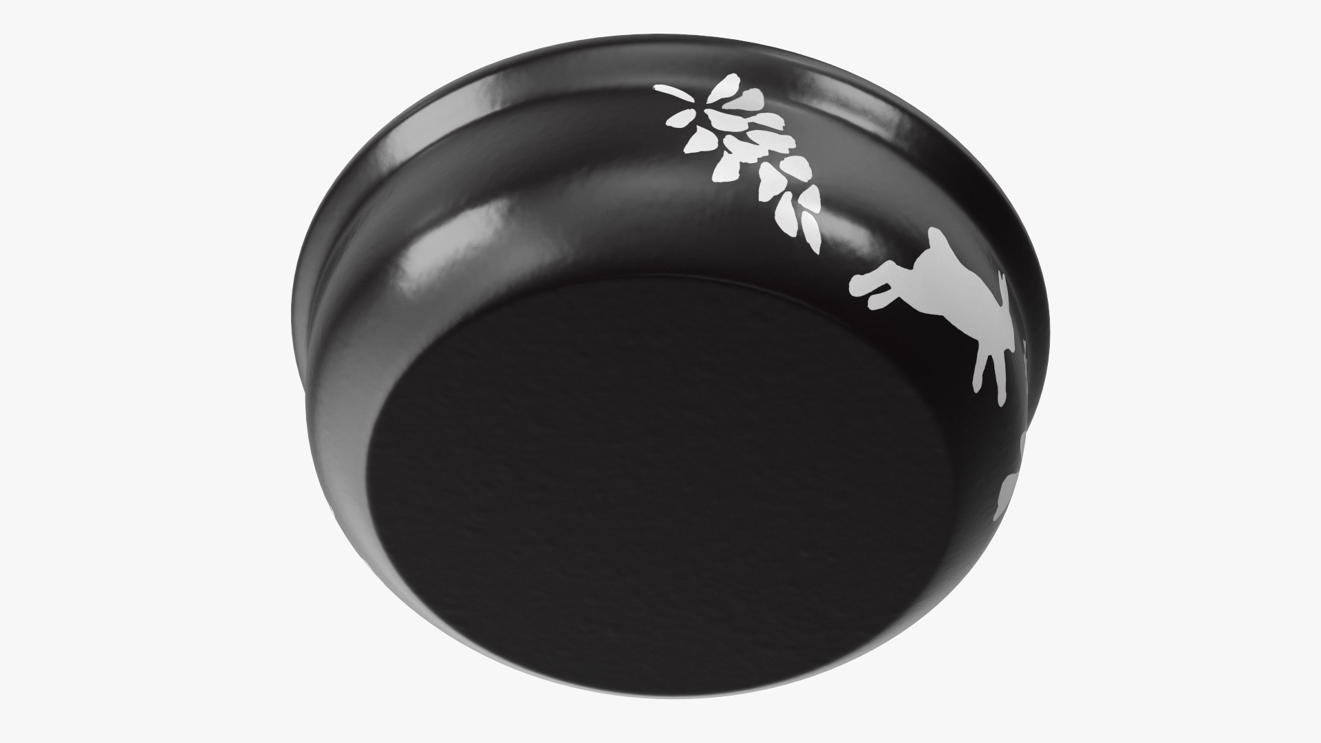 3D model White Ice Cream on Ceramic Pot