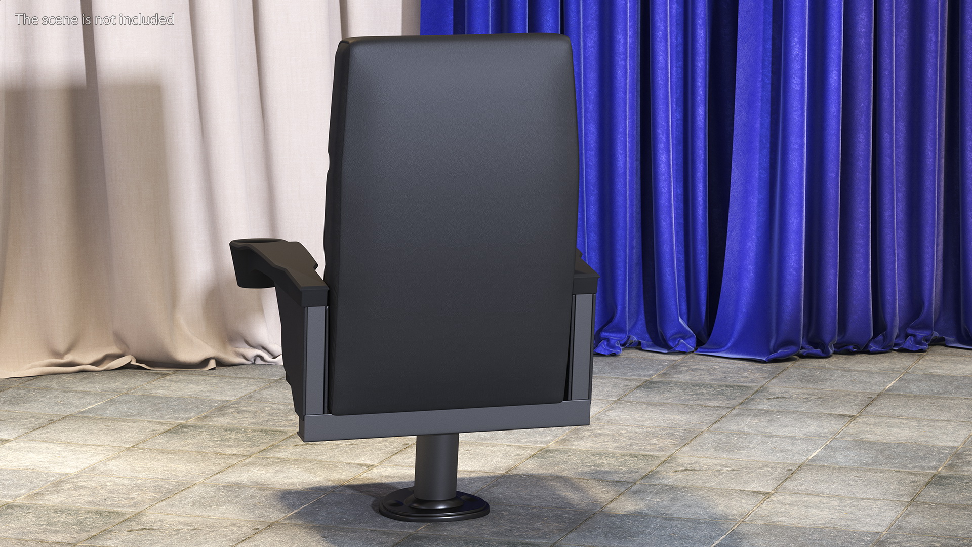 Phantom P40 Leather Cinema Chair 3D