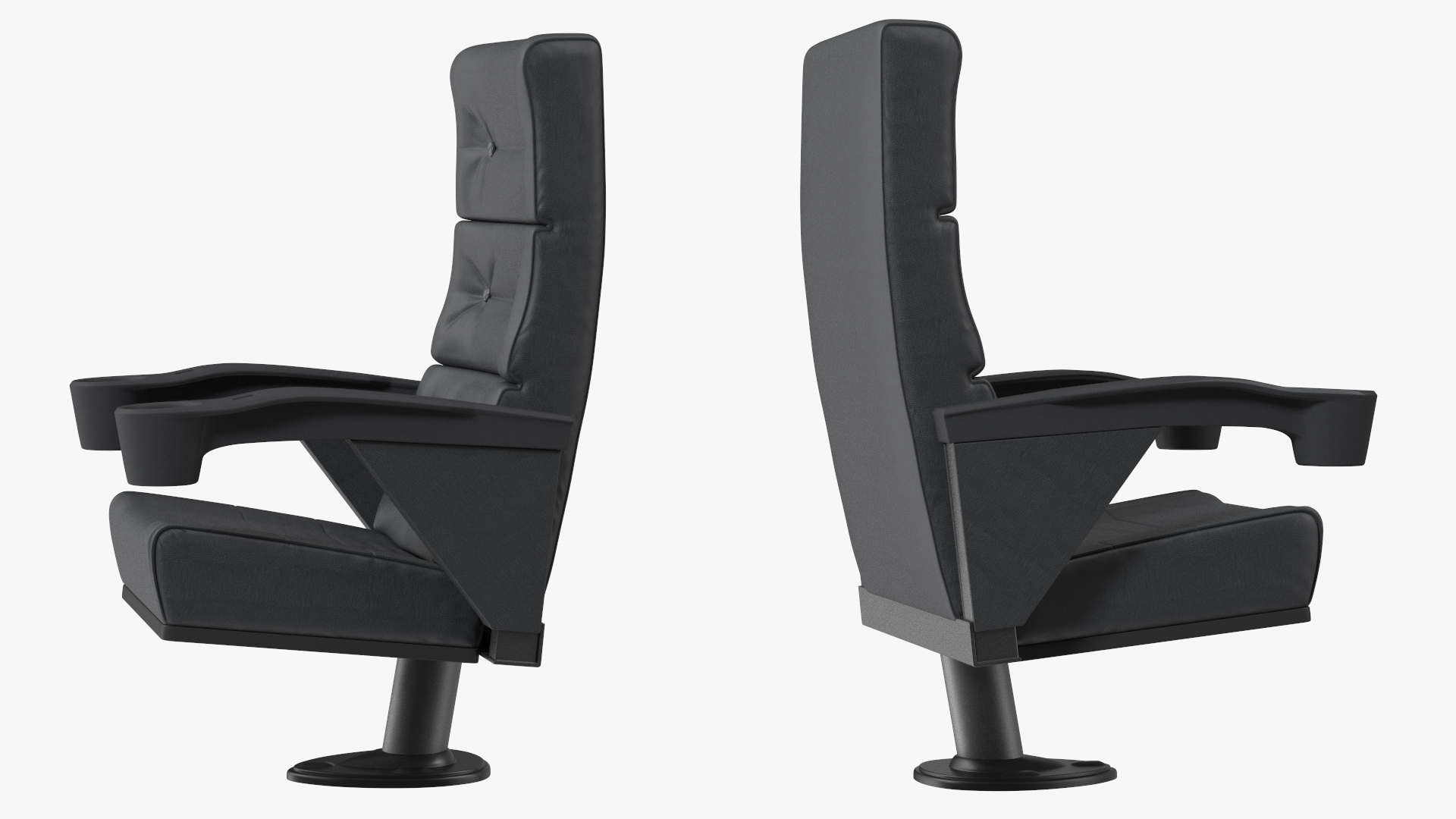 Phantom P40 Leather Cinema Chair 3D