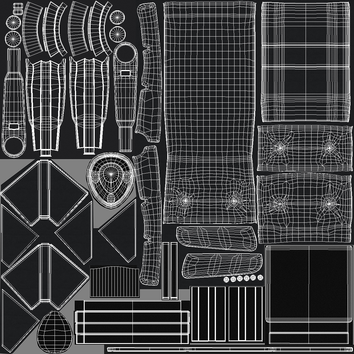 Phantom P40 Leather Cinema Chair 3D