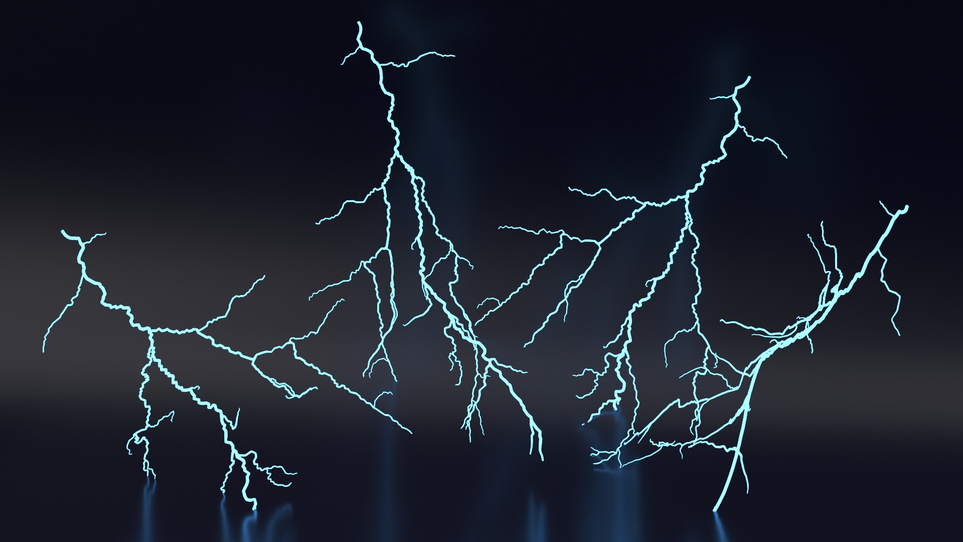 Cartoon Thunderbolt 3D model