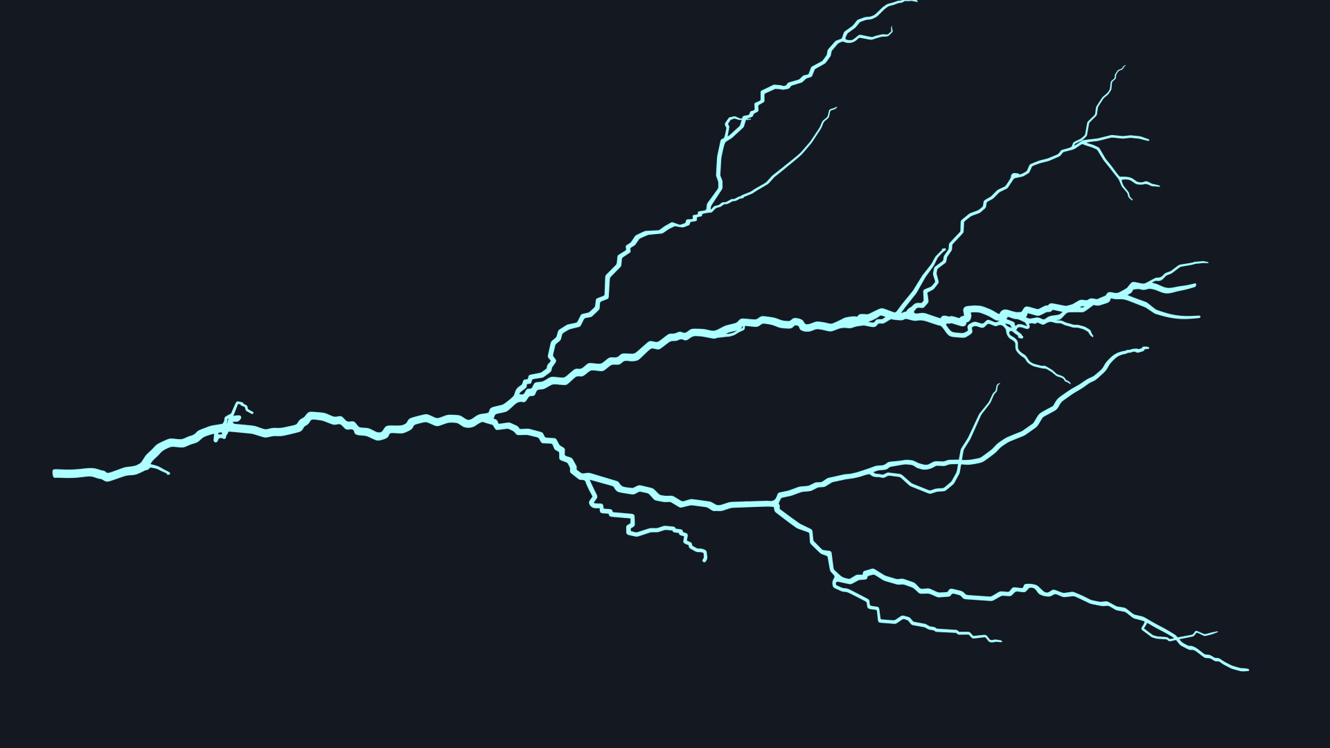 Cartoon Thunderbolt 3D model