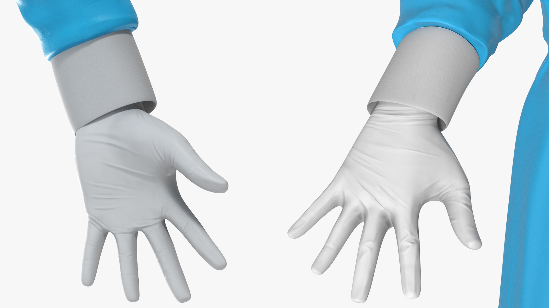 3D model Surgeon Doctor Rigged for Maya