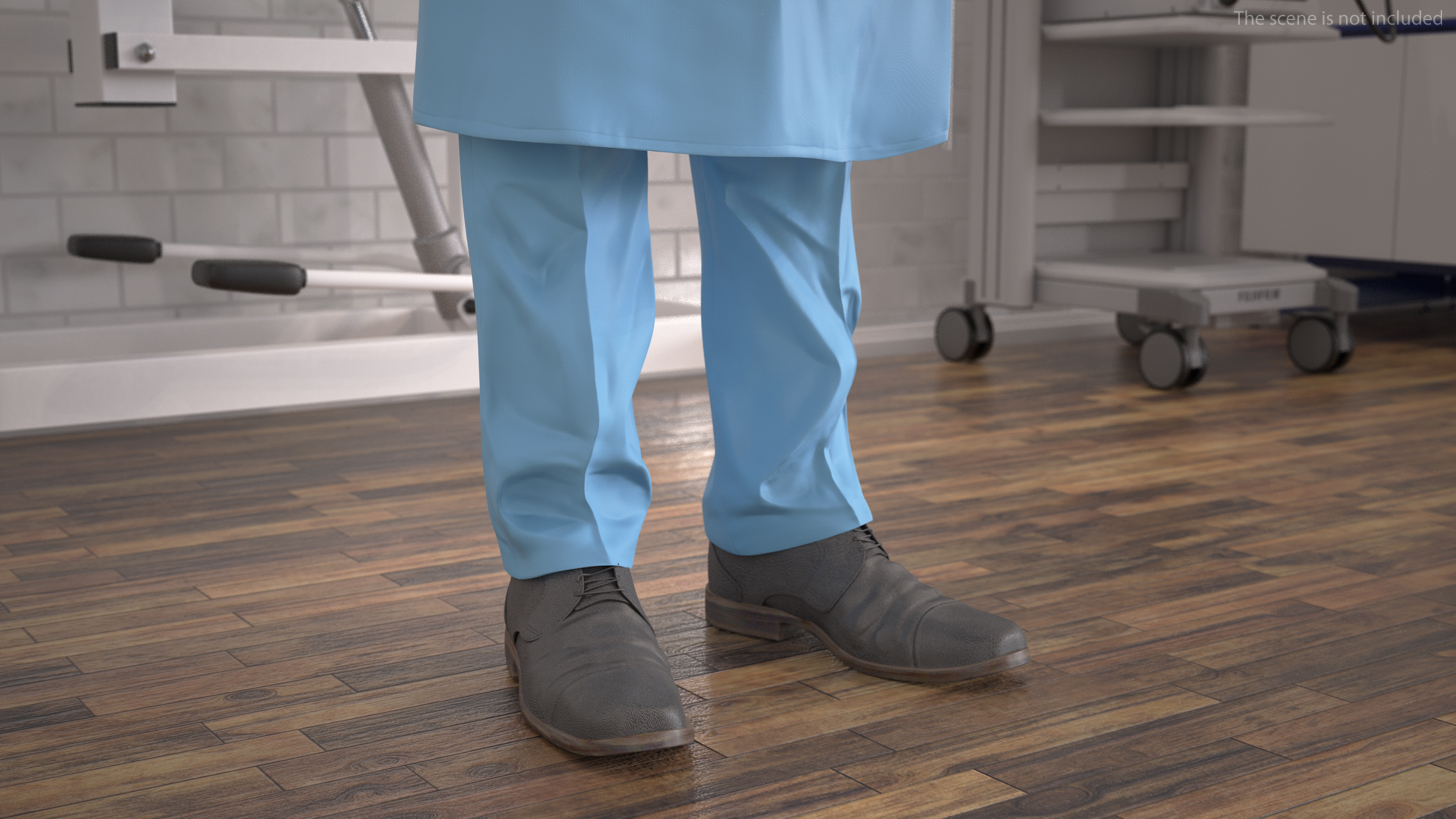 3D model Surgeon Doctor Rigged for Maya
