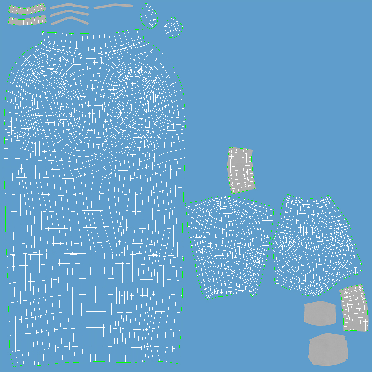 3D model Surgeon Doctor Rigged for Maya