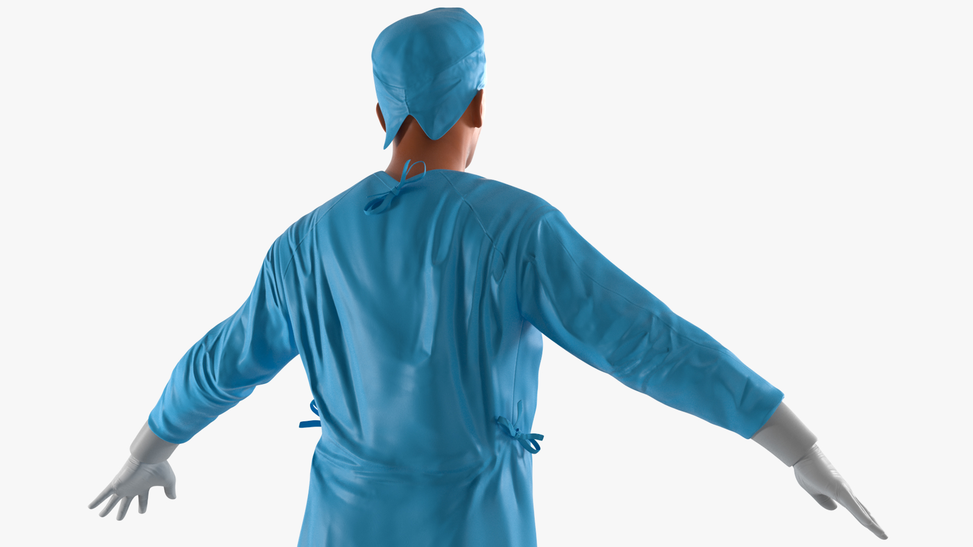 3D model Surgeon Doctor Rigged for Maya