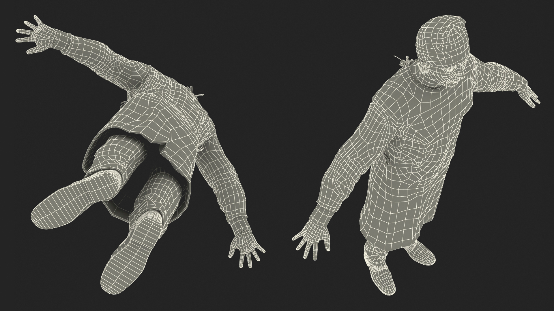 3D model Surgeon Doctor Rigged for Maya
