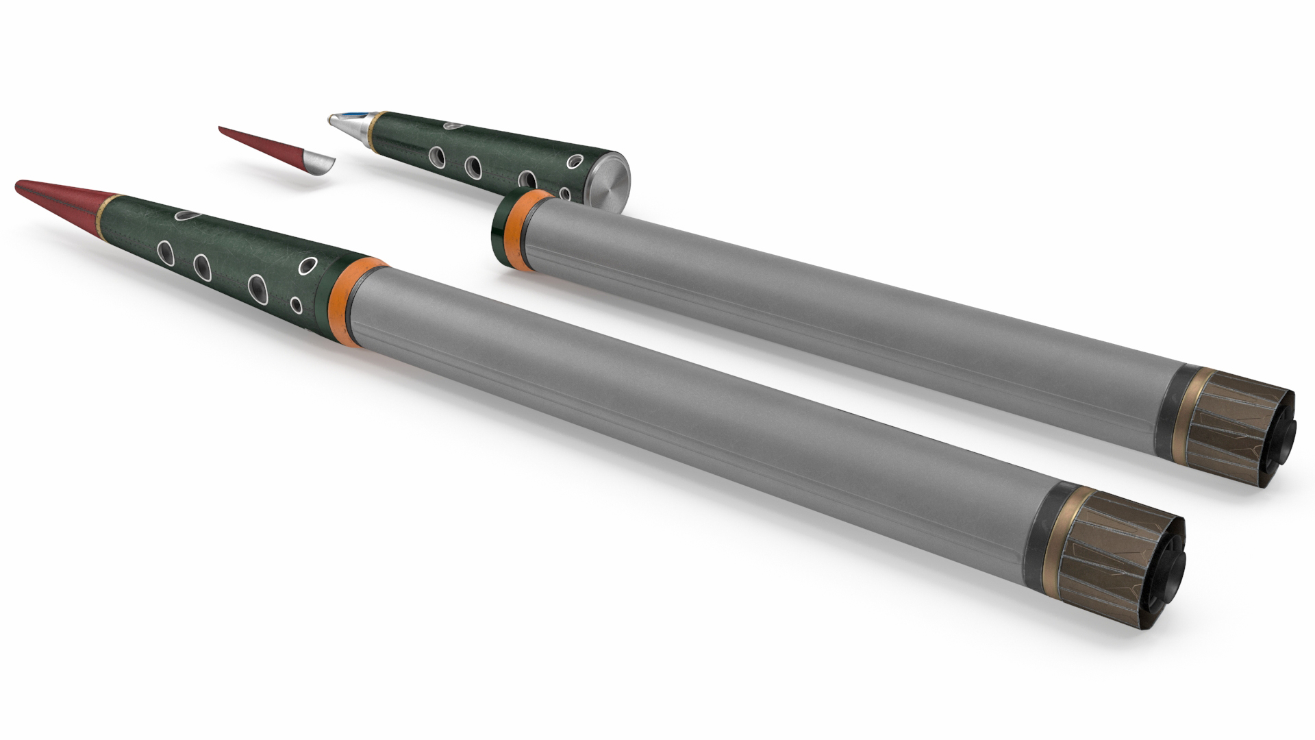 THAAD Anti Ballistic Missile Set 3D
