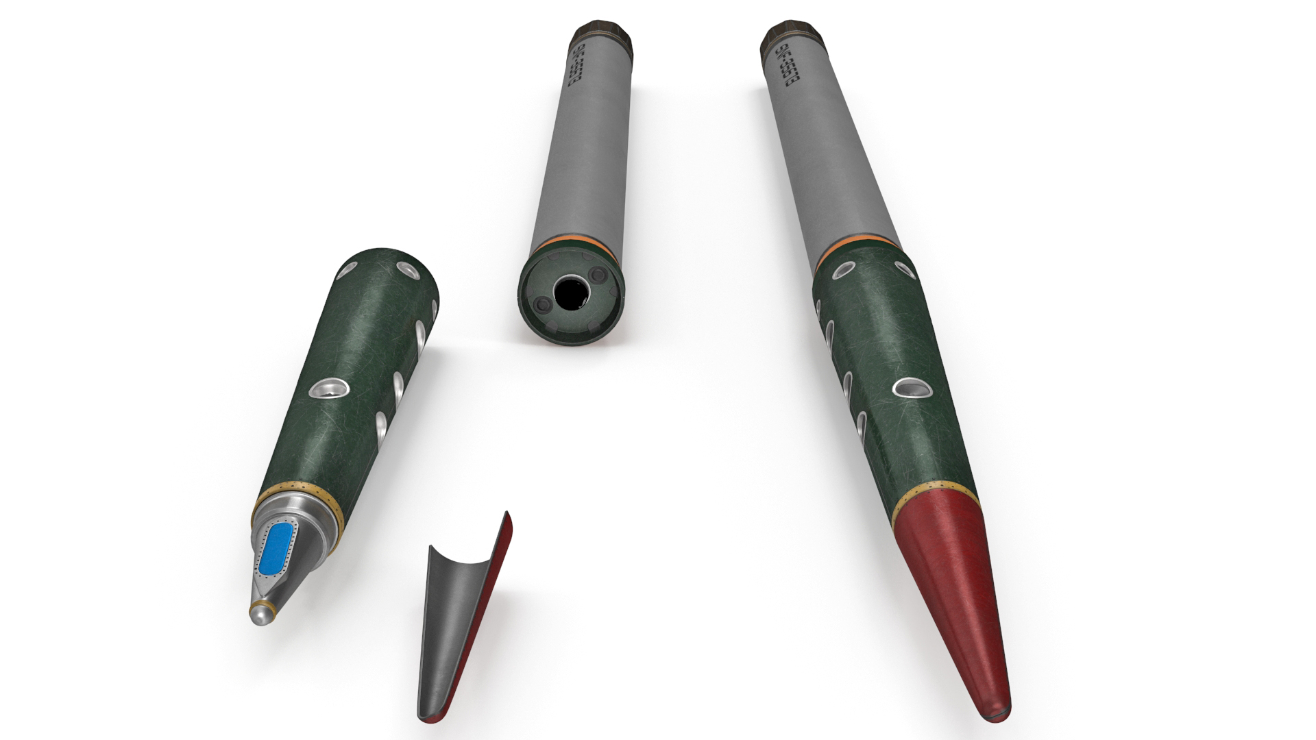 THAAD Anti Ballistic Missile Set 3D