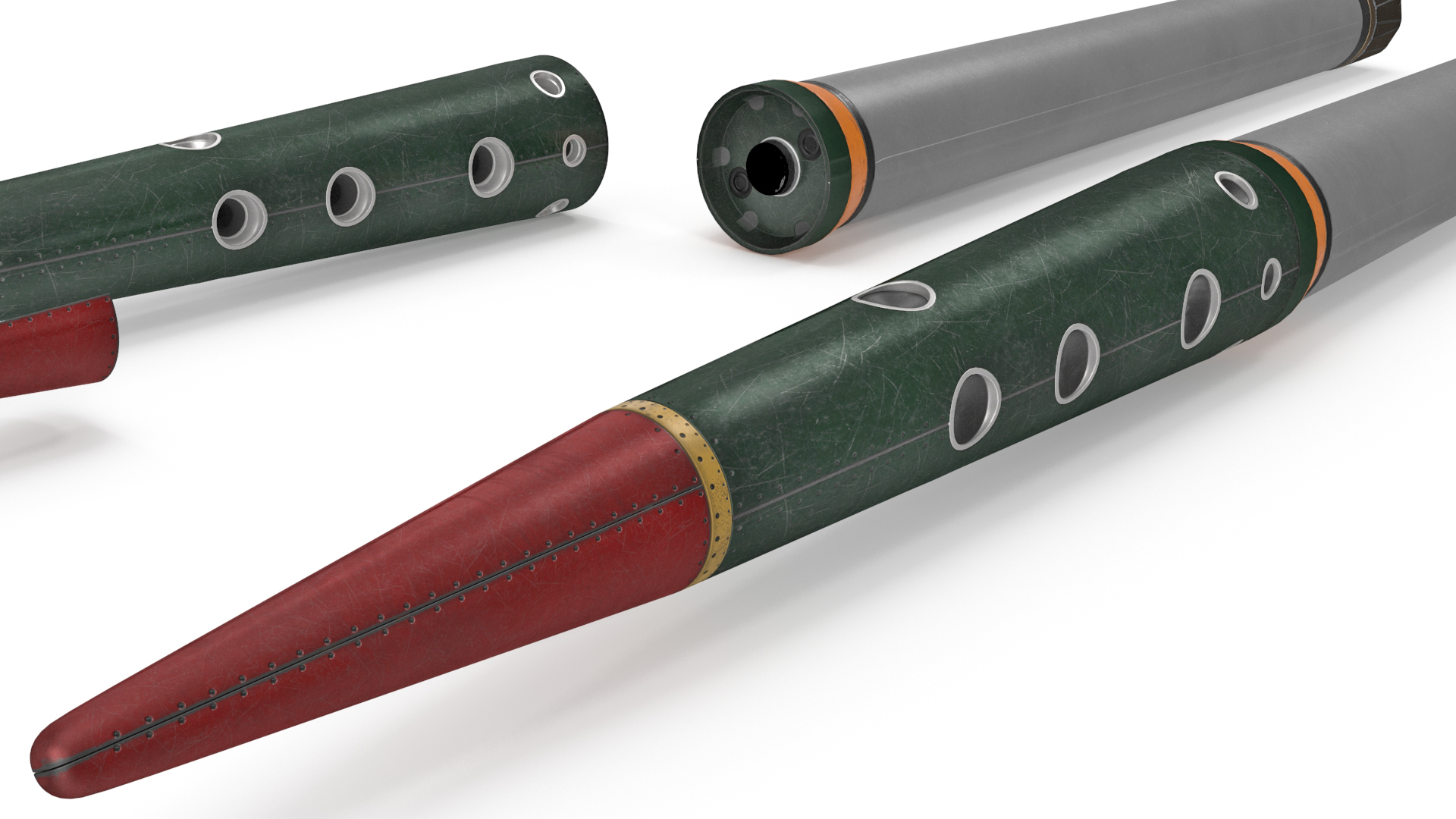 THAAD Anti Ballistic Missile Set 3D