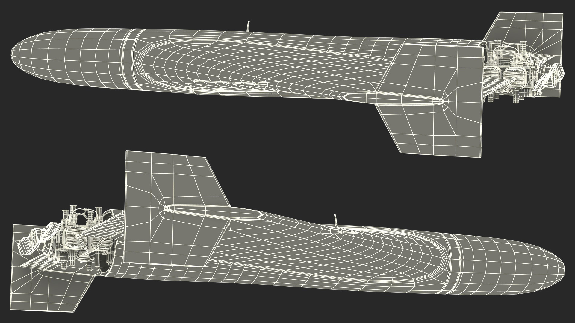 HESA Shahed 136 Rigged 3D