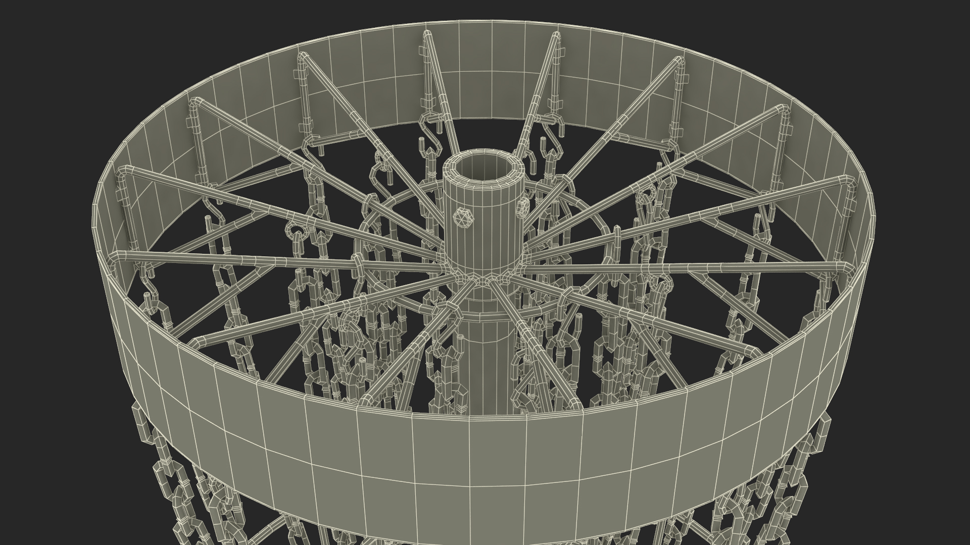 3D Disc Golf Basket