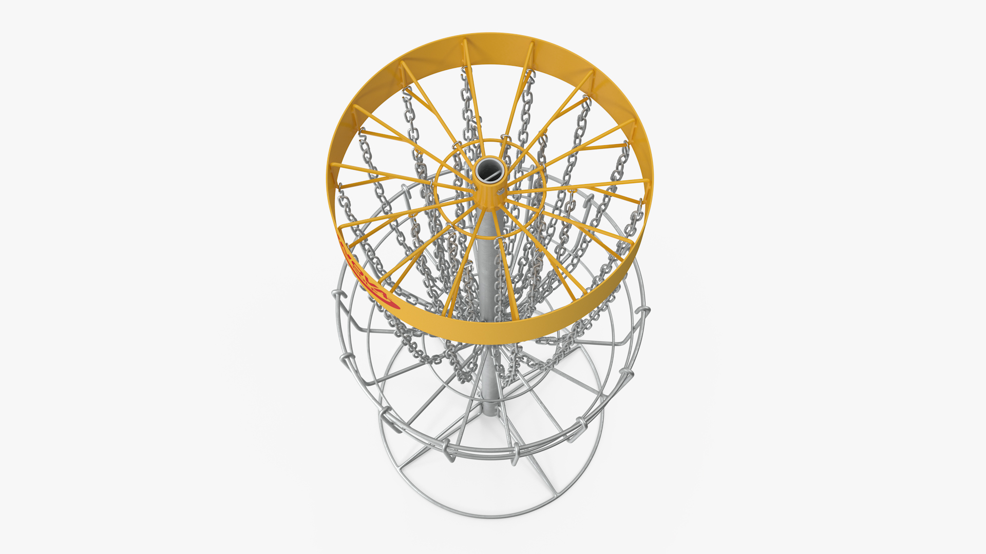 3D Disc Golf Basket