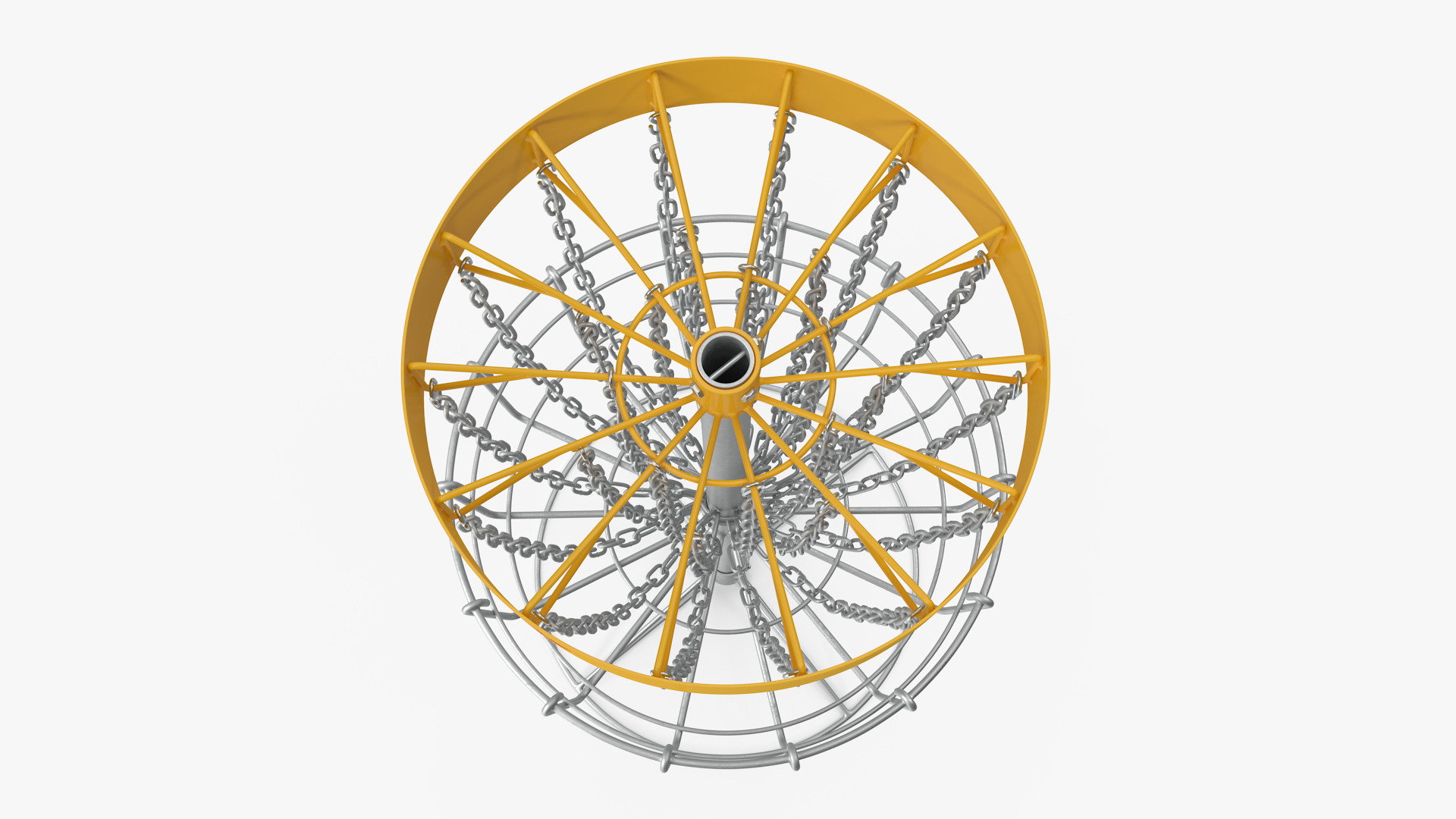 3D Disc Golf Basket