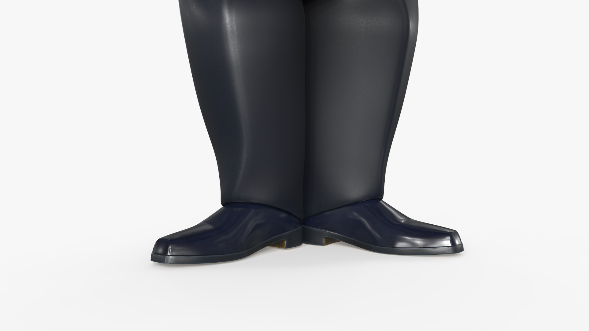 Mr Monopoly Trading Pose for 3D Print 3D