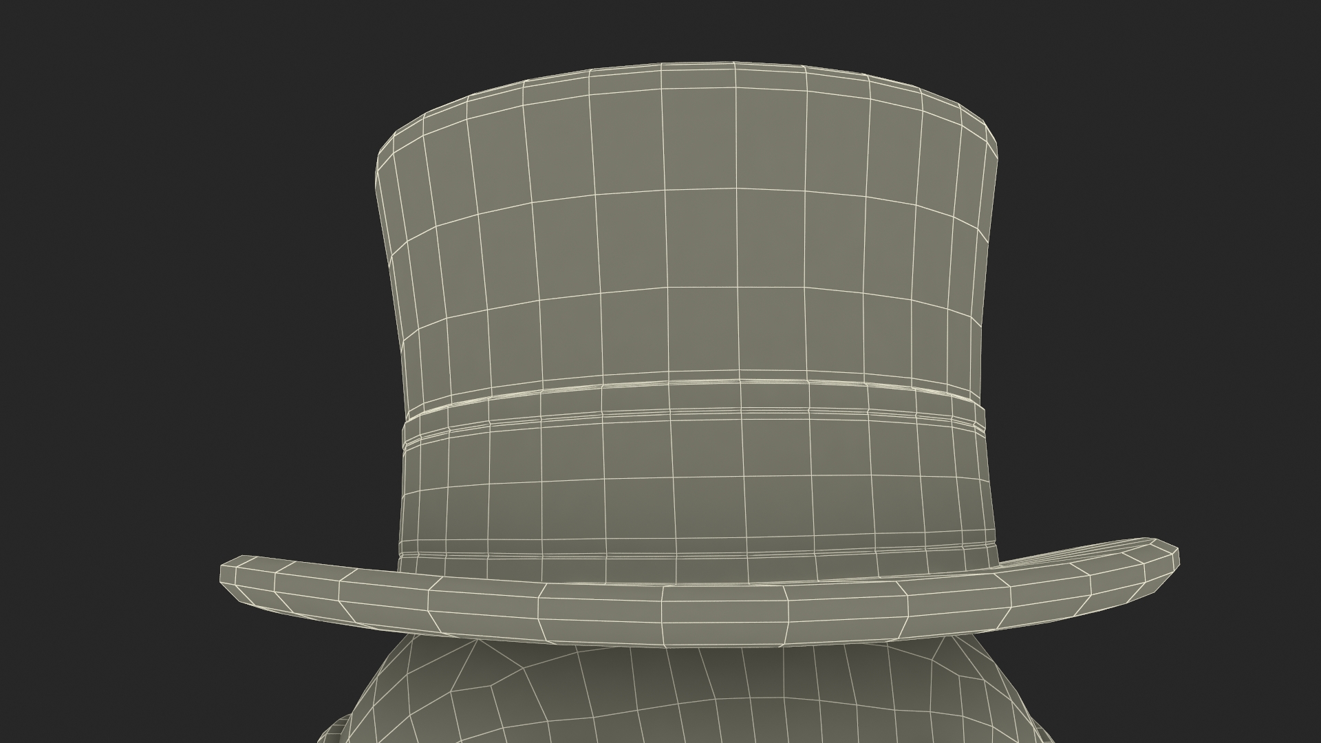 Mr Monopoly Trading Pose for 3D Print 3D
