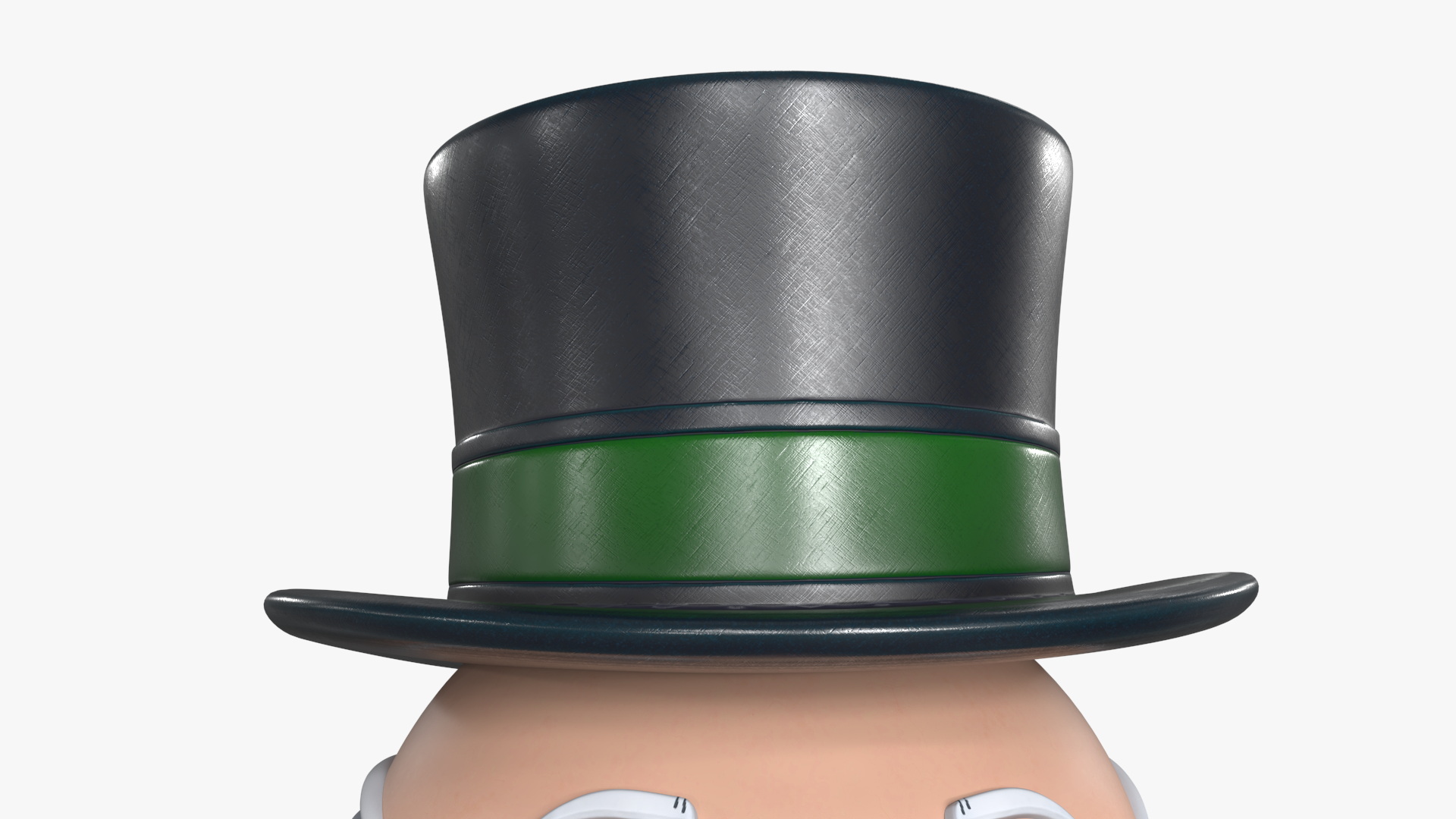 Mr Monopoly Trading Pose for 3D Print 3D
