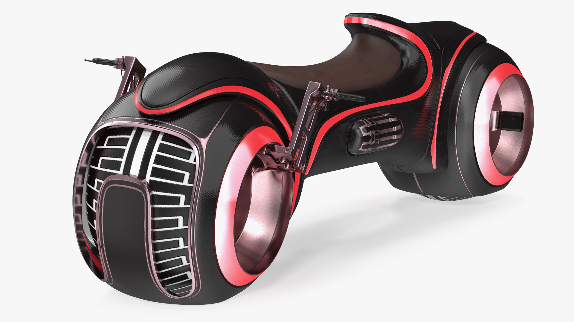 Cyber Bike Rigged 3D