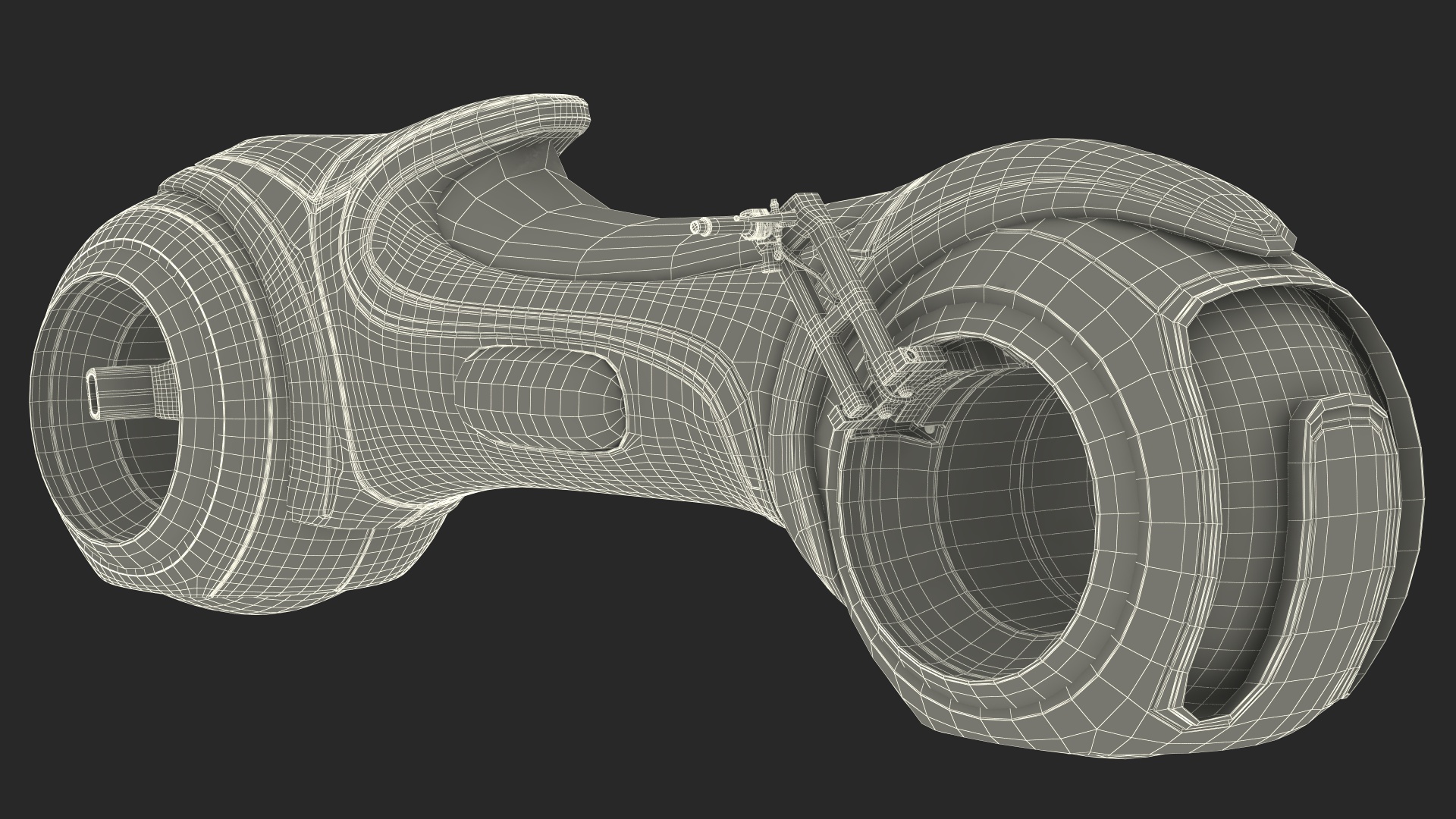 Cyber Bike Rigged 3D