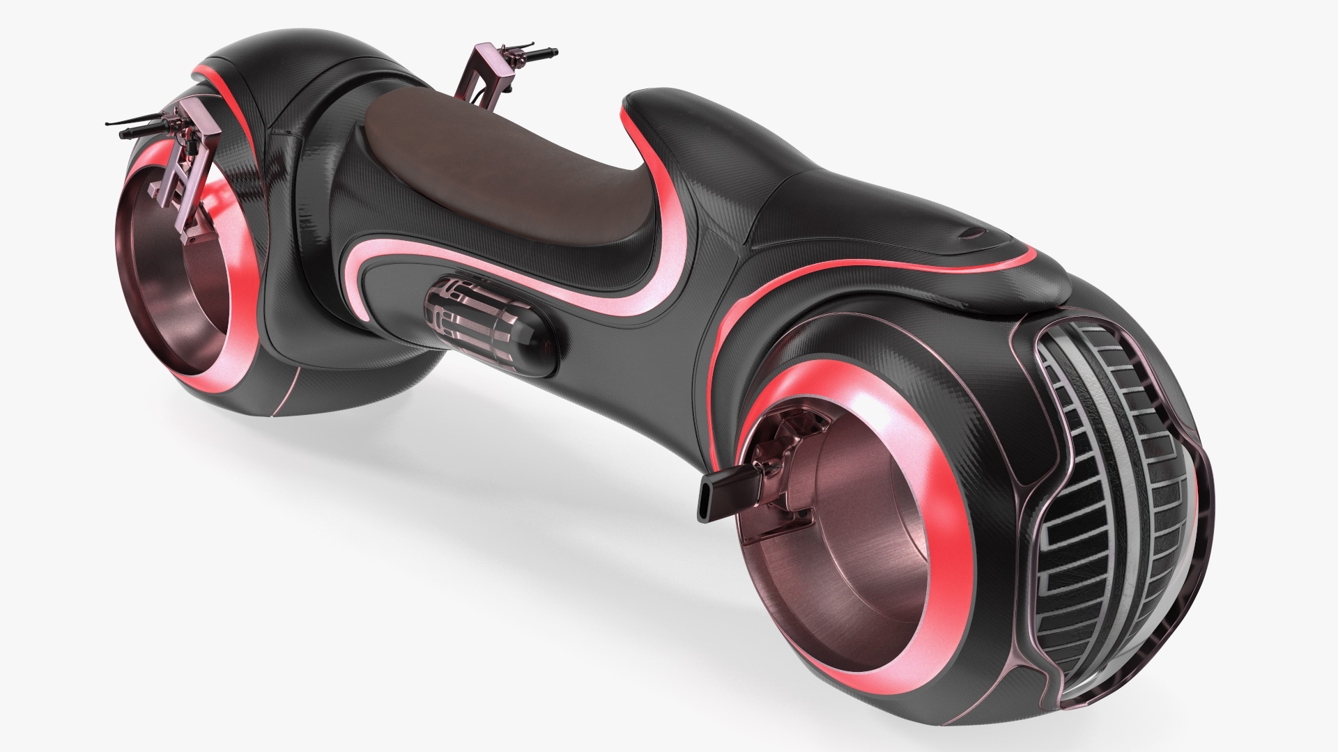 Cyber Bike Rigged 3D