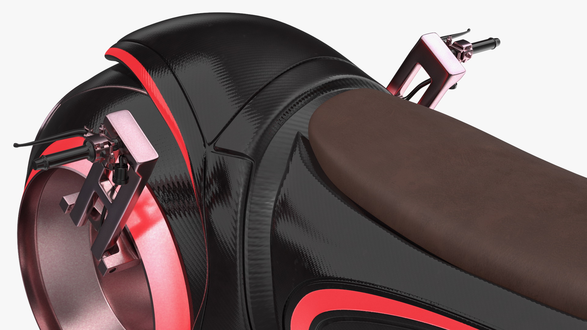 Cyber Bike Rigged 3D