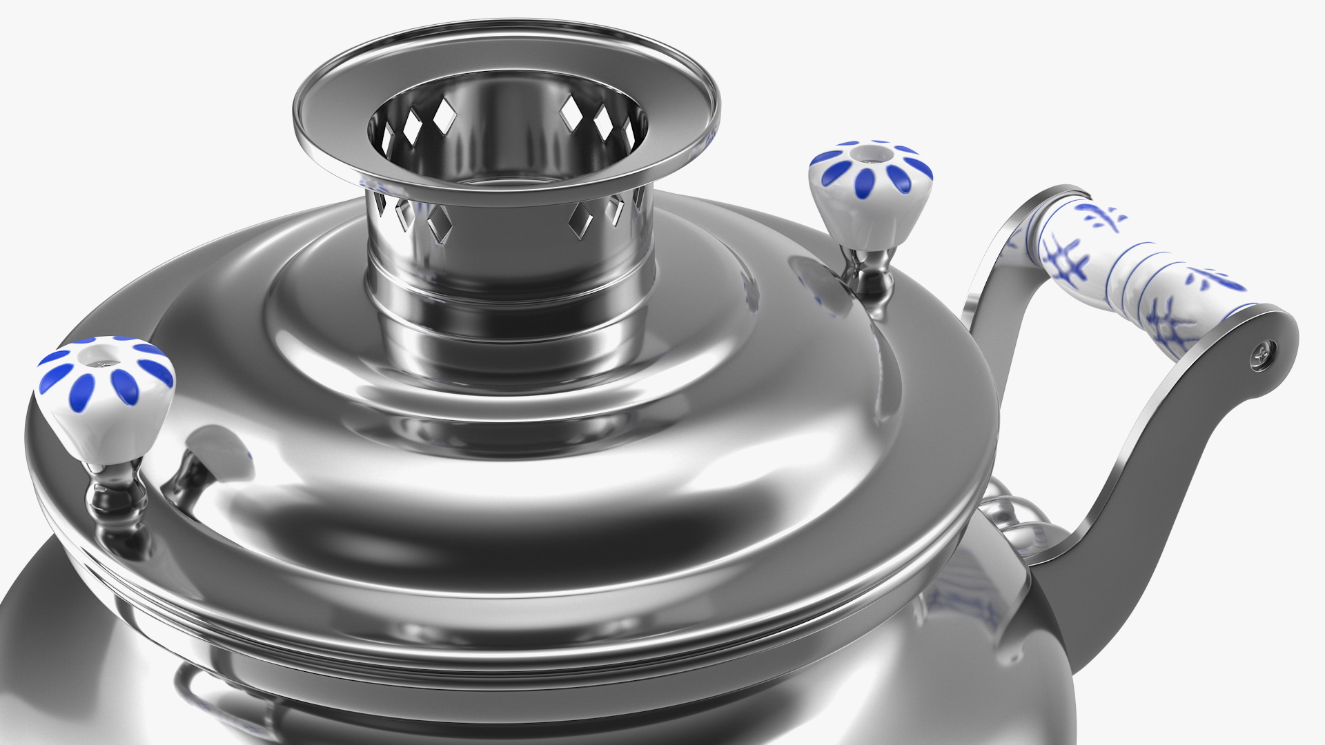 3D Electric Russian Samovar Kettle