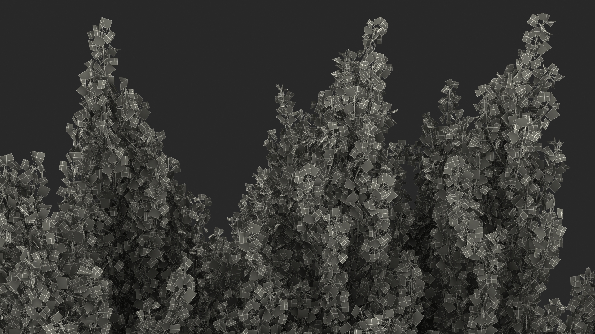 Ginkgo Tree Green 3D