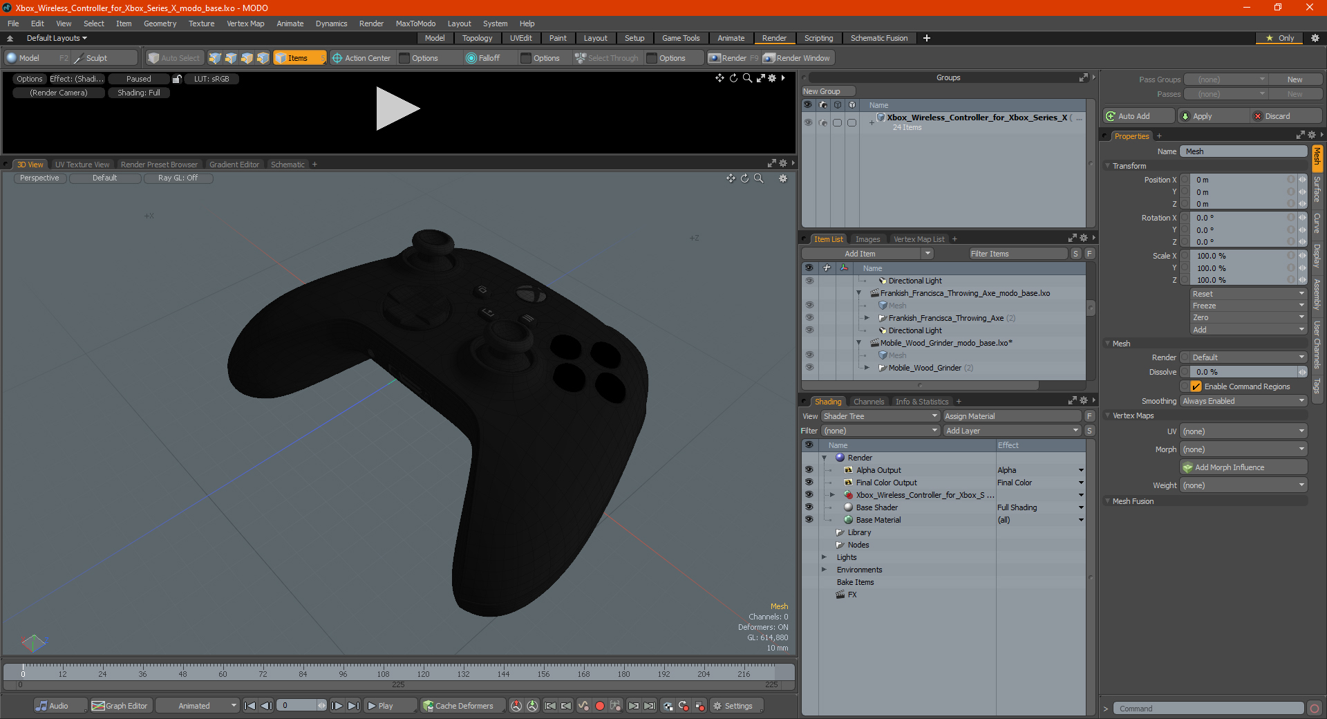 Xbox Wireless Controller for Xbox Series X 3D