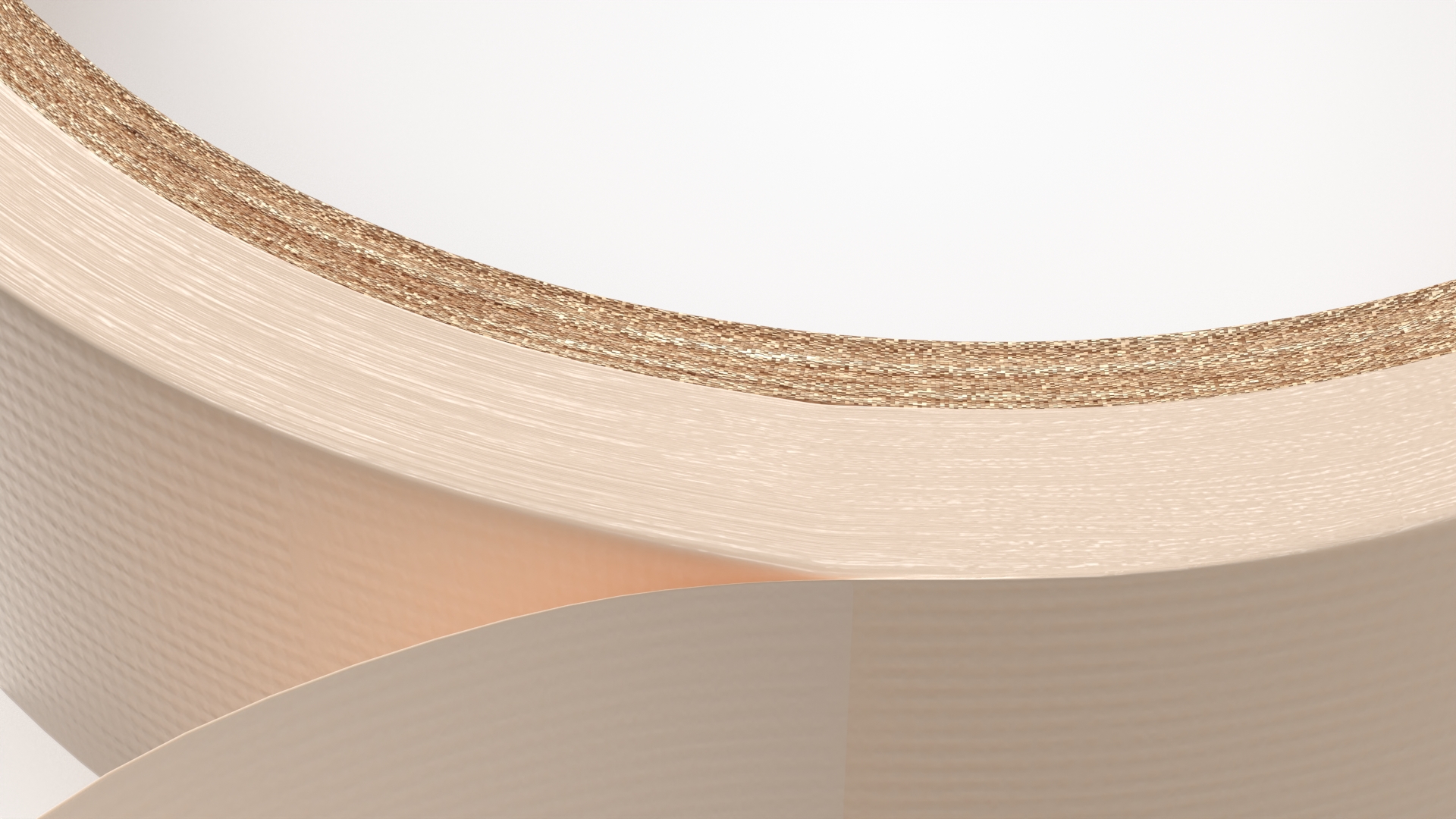 3D Adhesive Tape Roll model