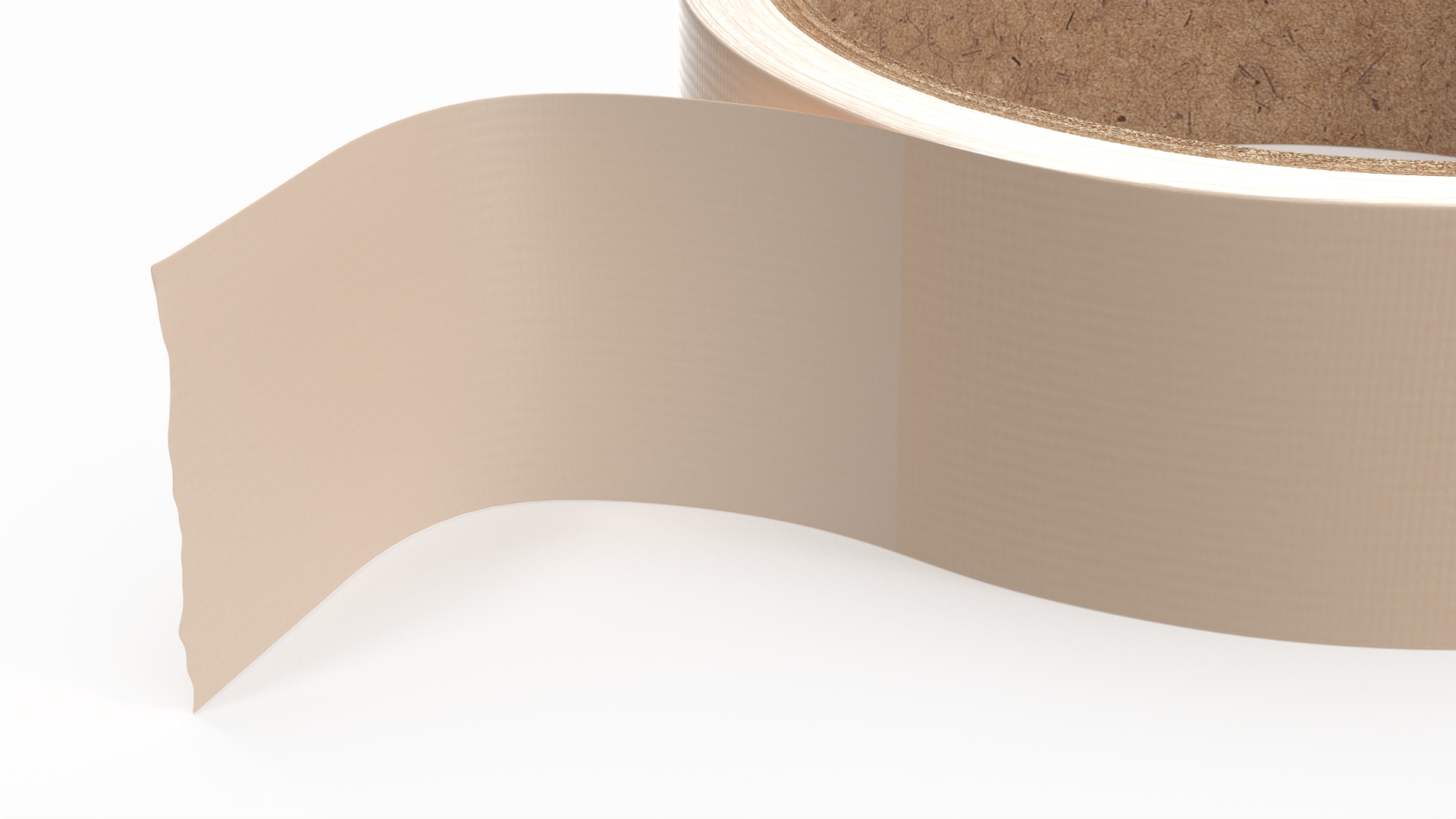 3D Adhesive Tape Roll model