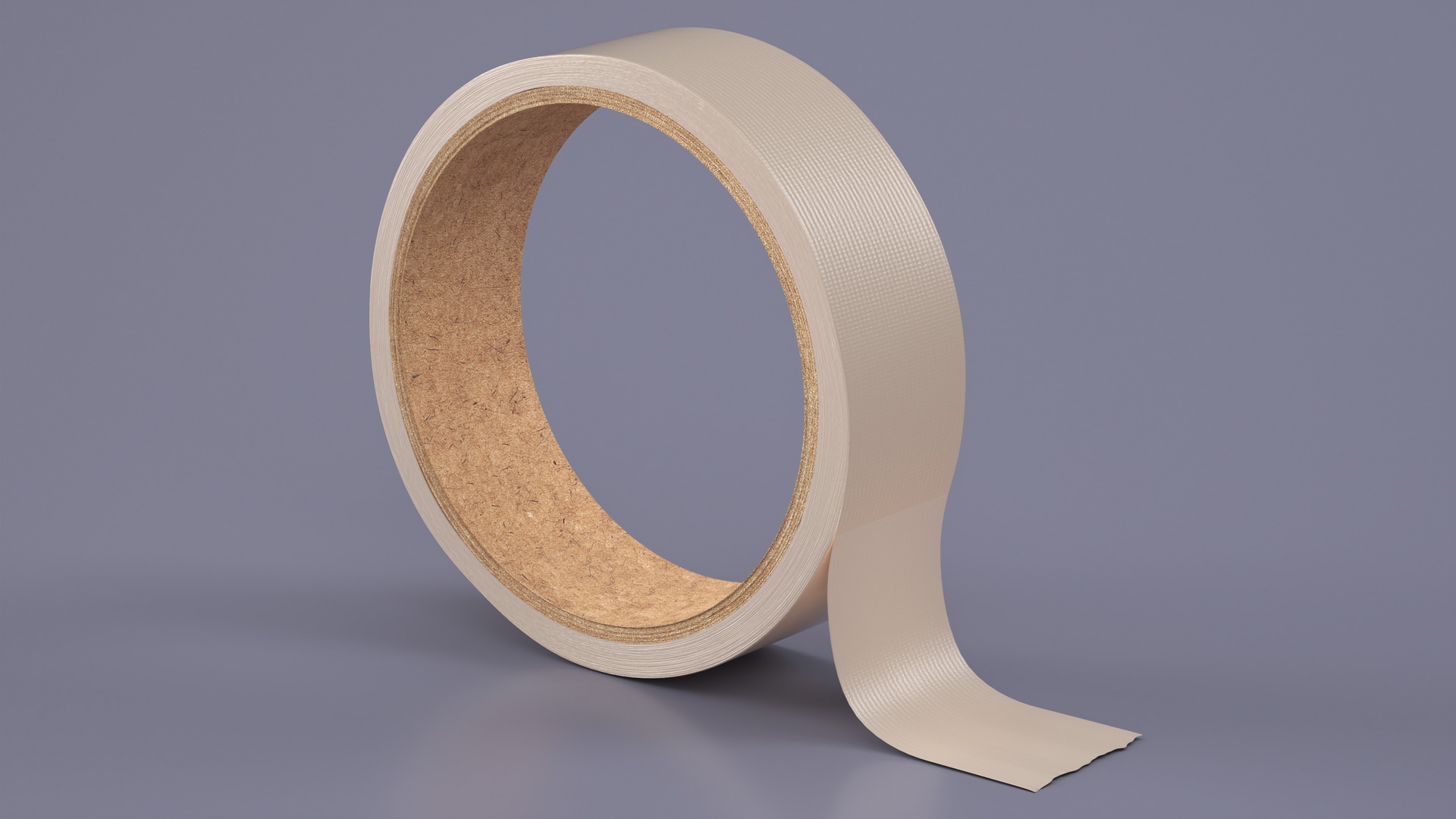 3D Adhesive Tape Roll model
