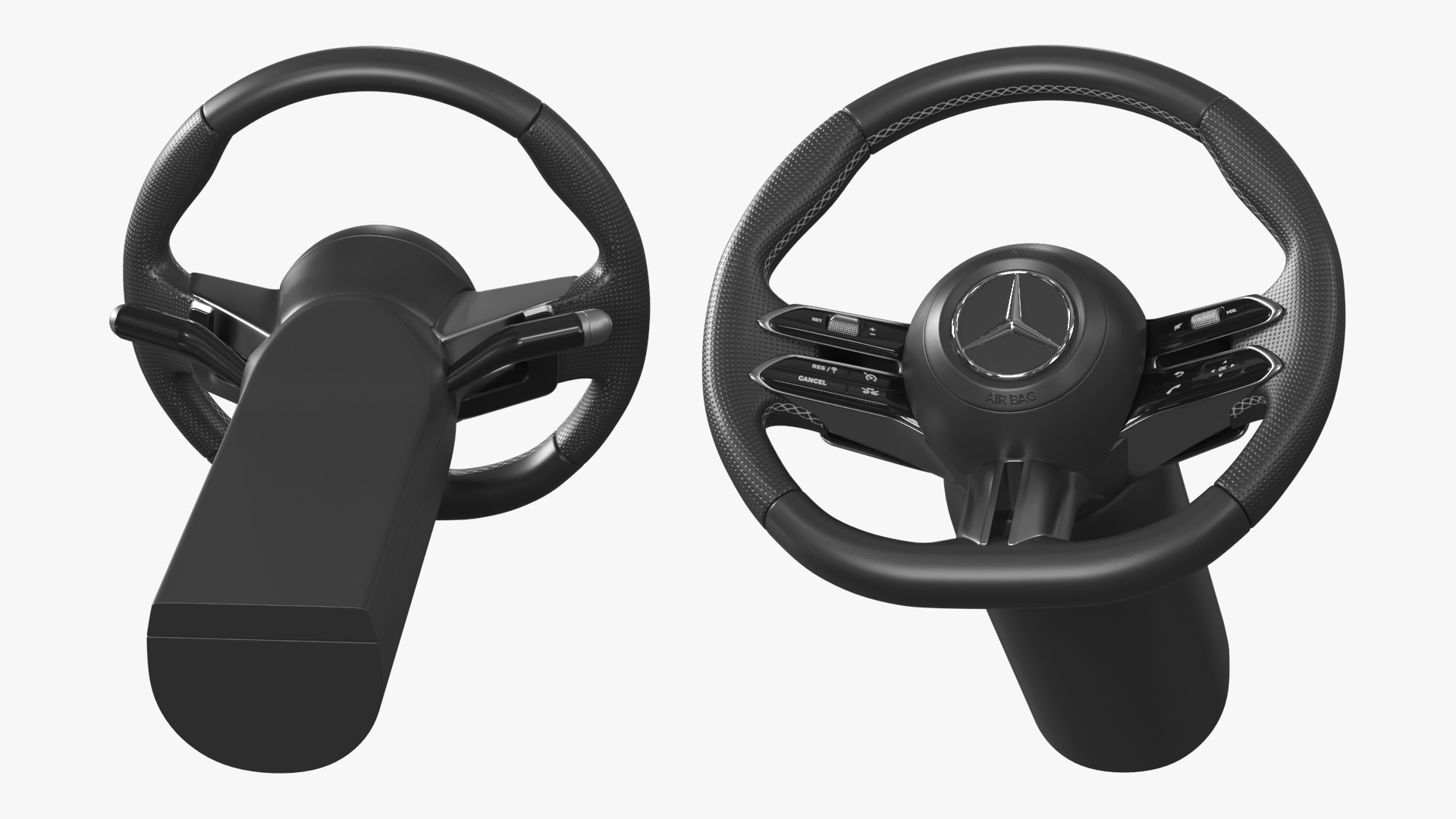 Mercedes Digital Control Steering Wheel - view 4