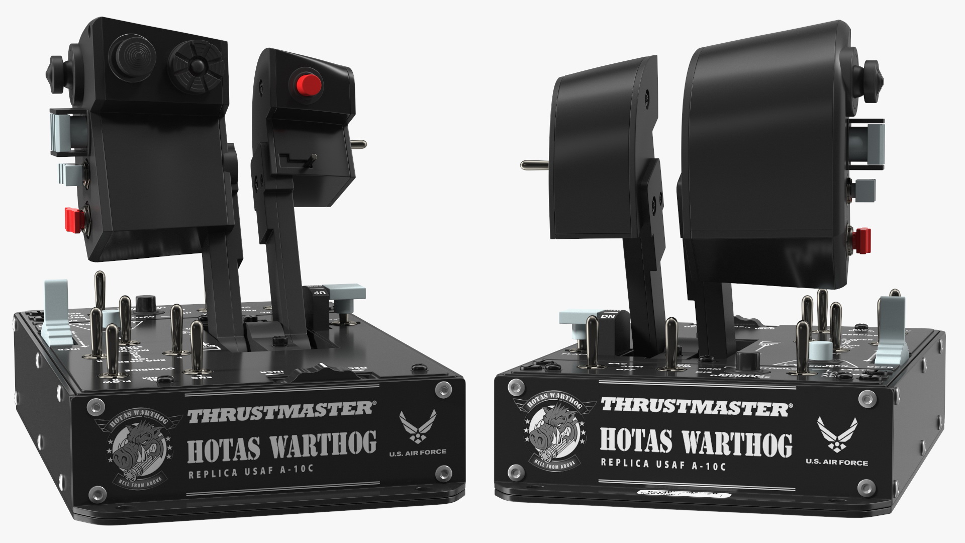 3D Thrustmaster Hotas Warthog Dual Throttles