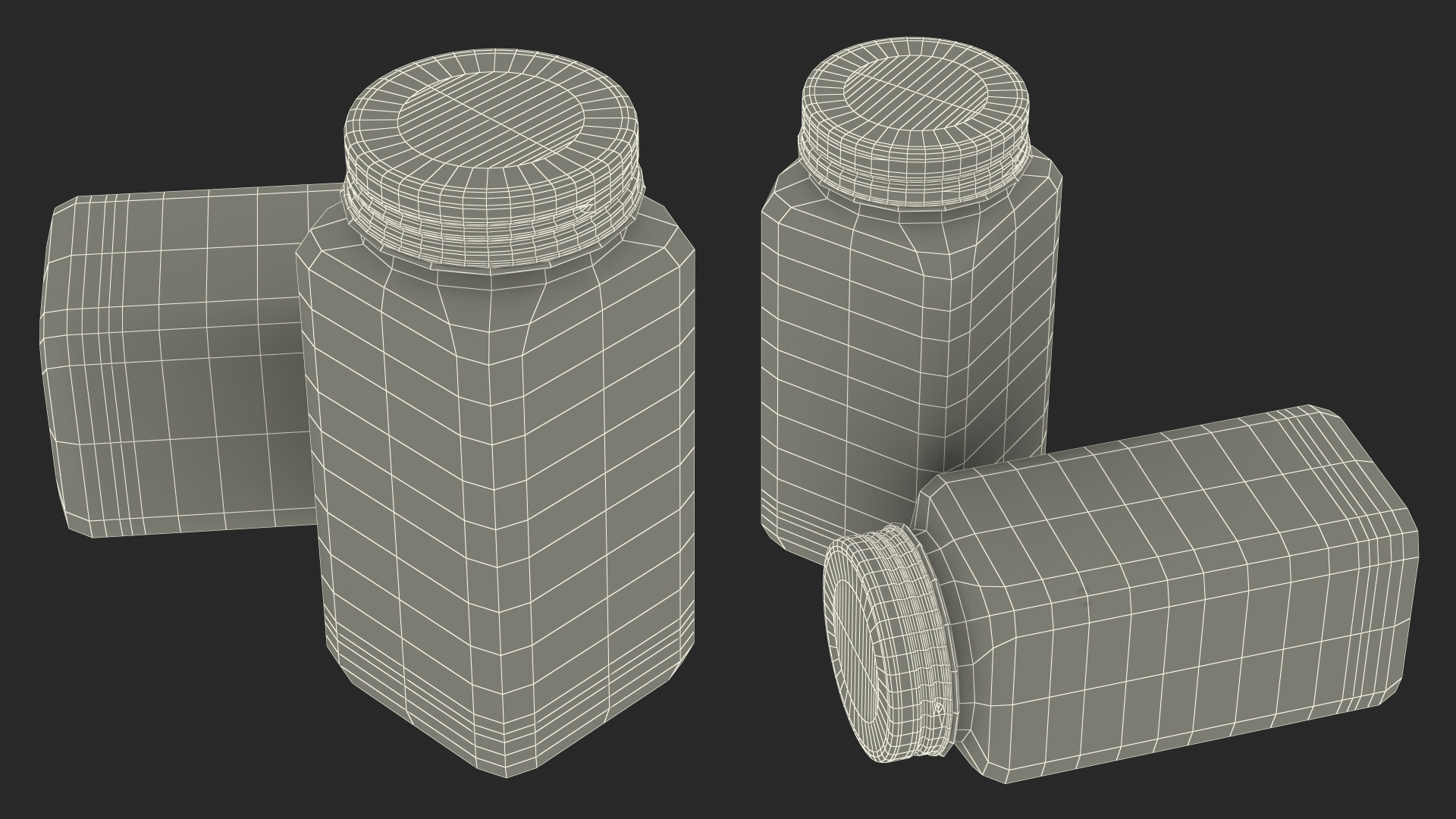 Kitchen Jars 3D