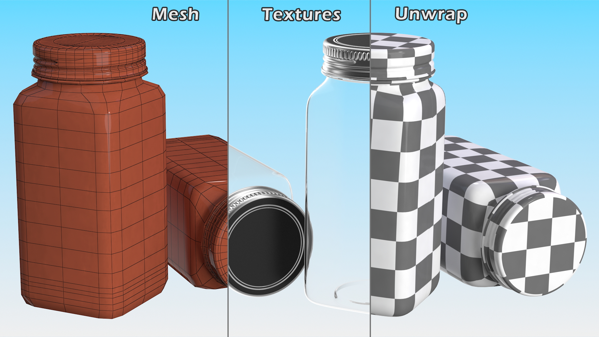 Kitchen Jars 3D