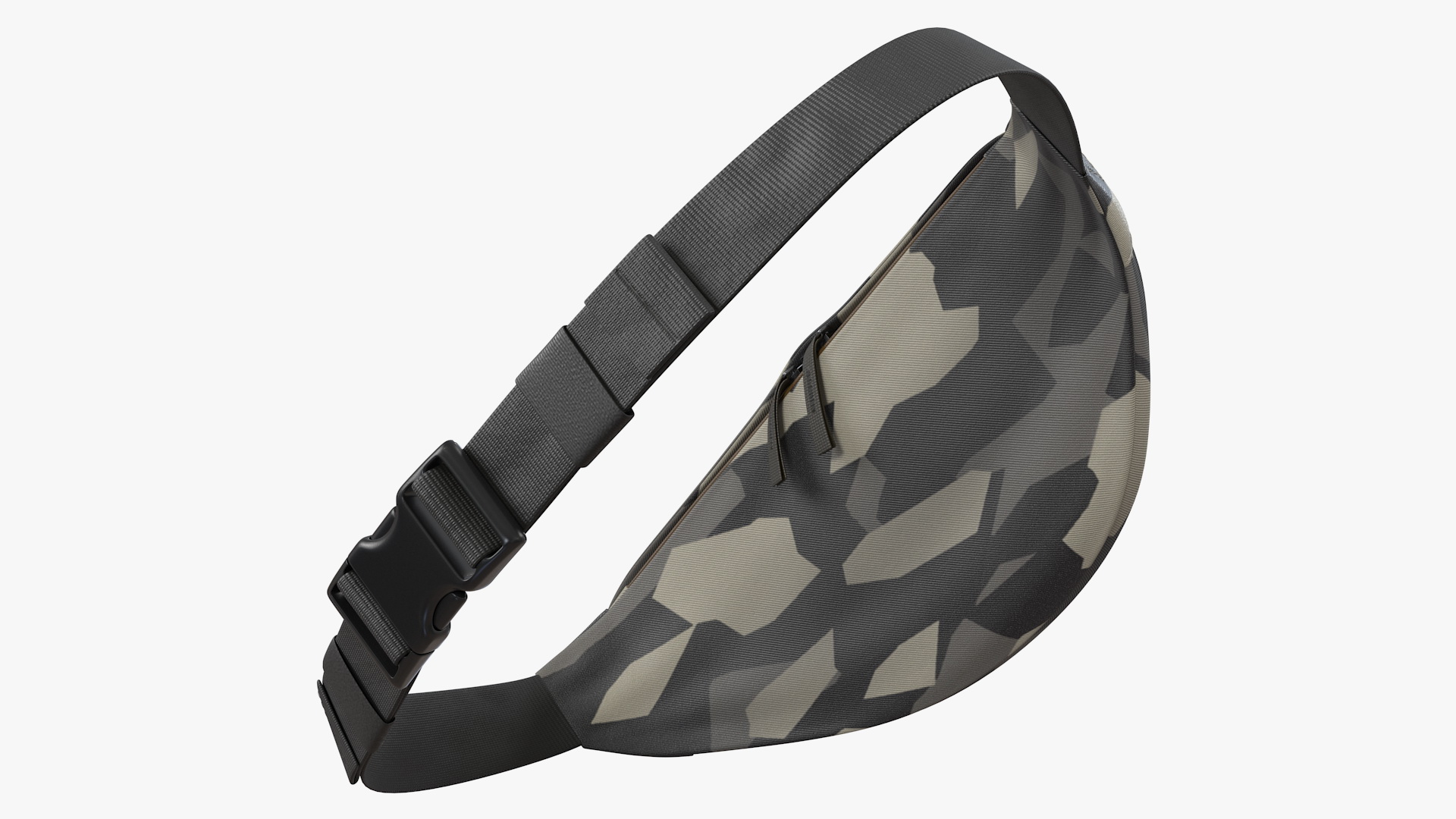 Nike Sportswear Heritage Waist Bag Camo 3D model