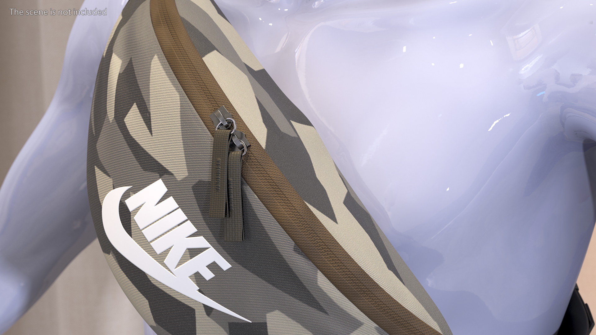 Nike Sportswear Heritage Waist Bag Camo 3D model