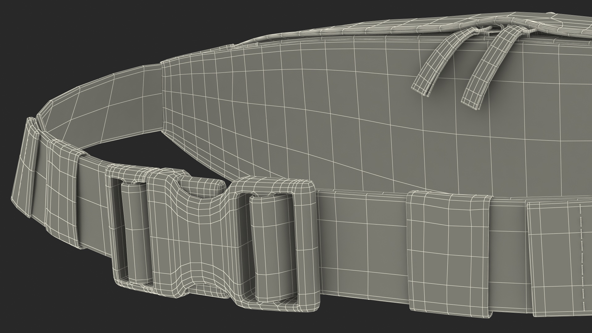 Nike Sportswear Heritage Waist Bag Camo 3D model