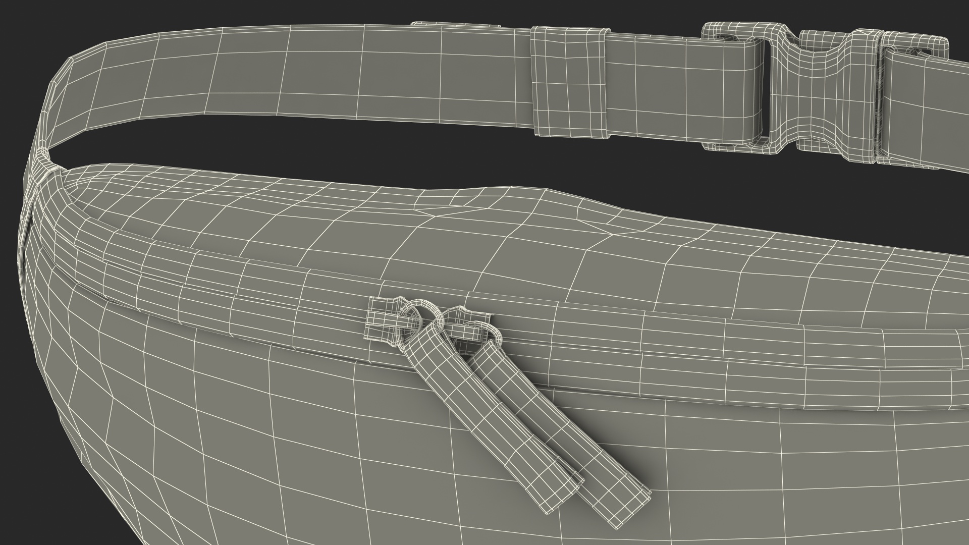 Nike Sportswear Heritage Waist Bag Camo 3D model